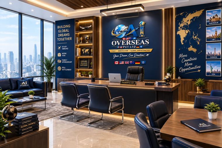 Founder and CEO cabin at AI Overseas